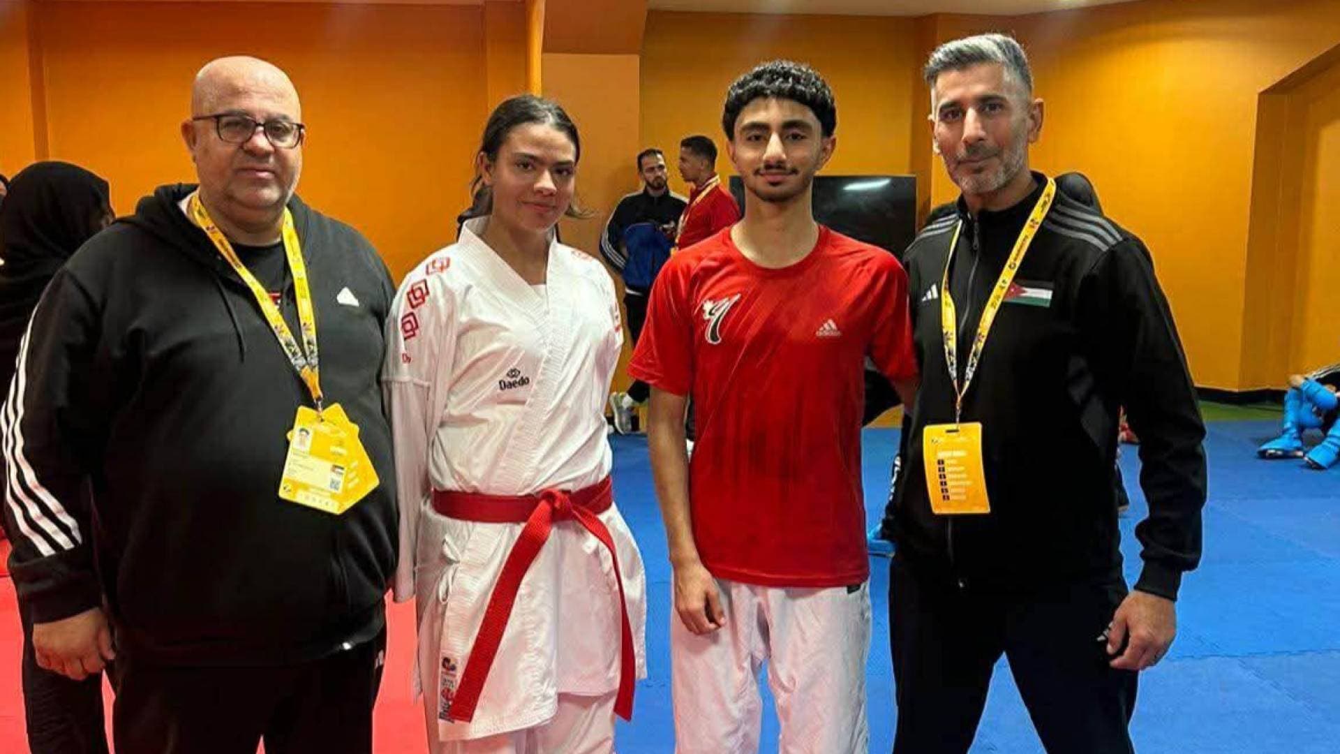 حصيلة أردنية مشرفة في "عالمية الفجيرة" لرياضة الكراتيه