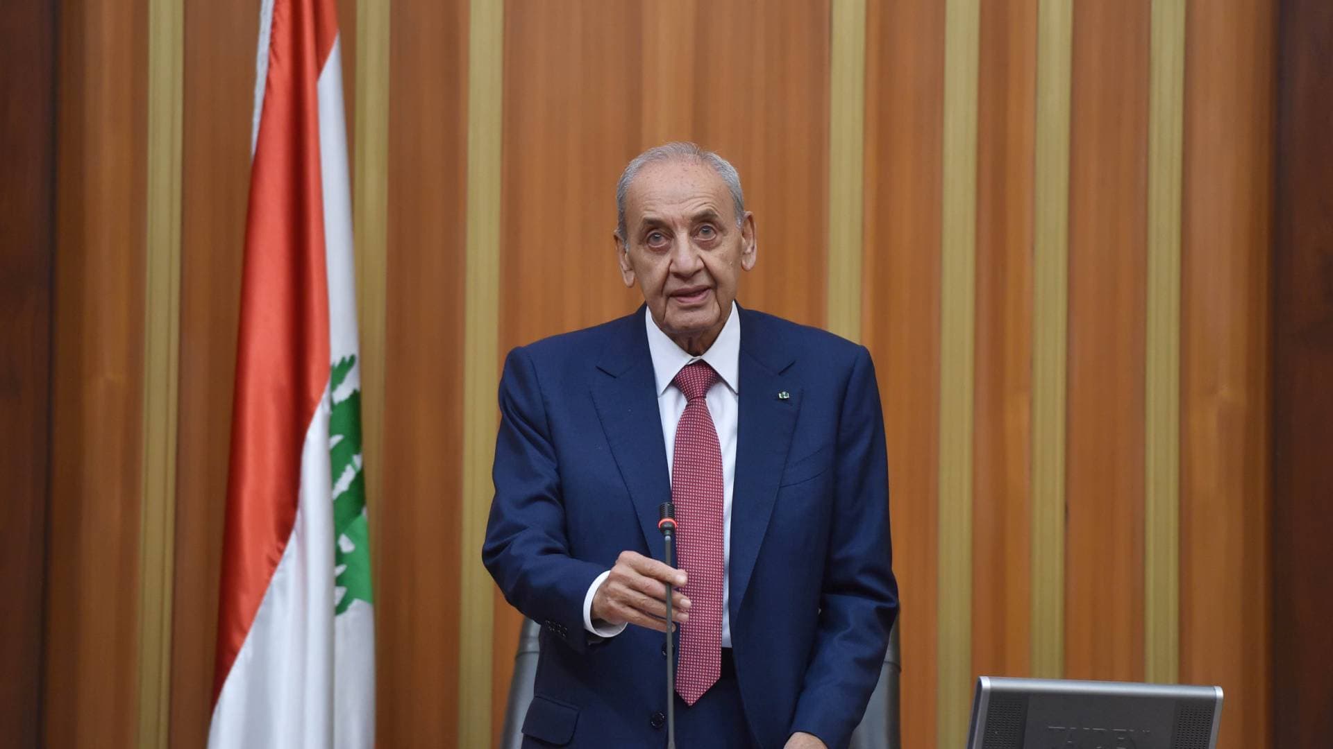 رئيس مجلس النواب لبناني يدعو القضاء للمحاسبة الفورية لكل من يتطاول على الرموز الدينية ويحذر من الفتنة