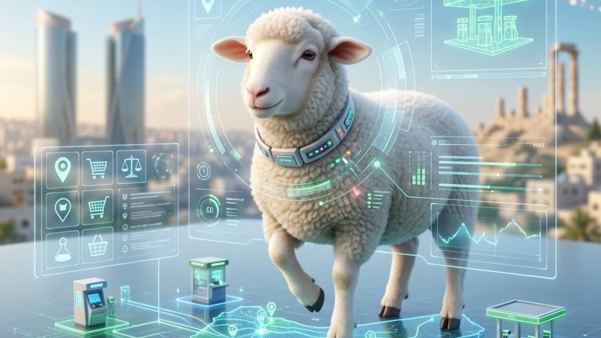 أمانة عمان تطلق خريطة رقمية لتحديد أماكن البيع والذبح رابط مواقع الأضاحي - صورة