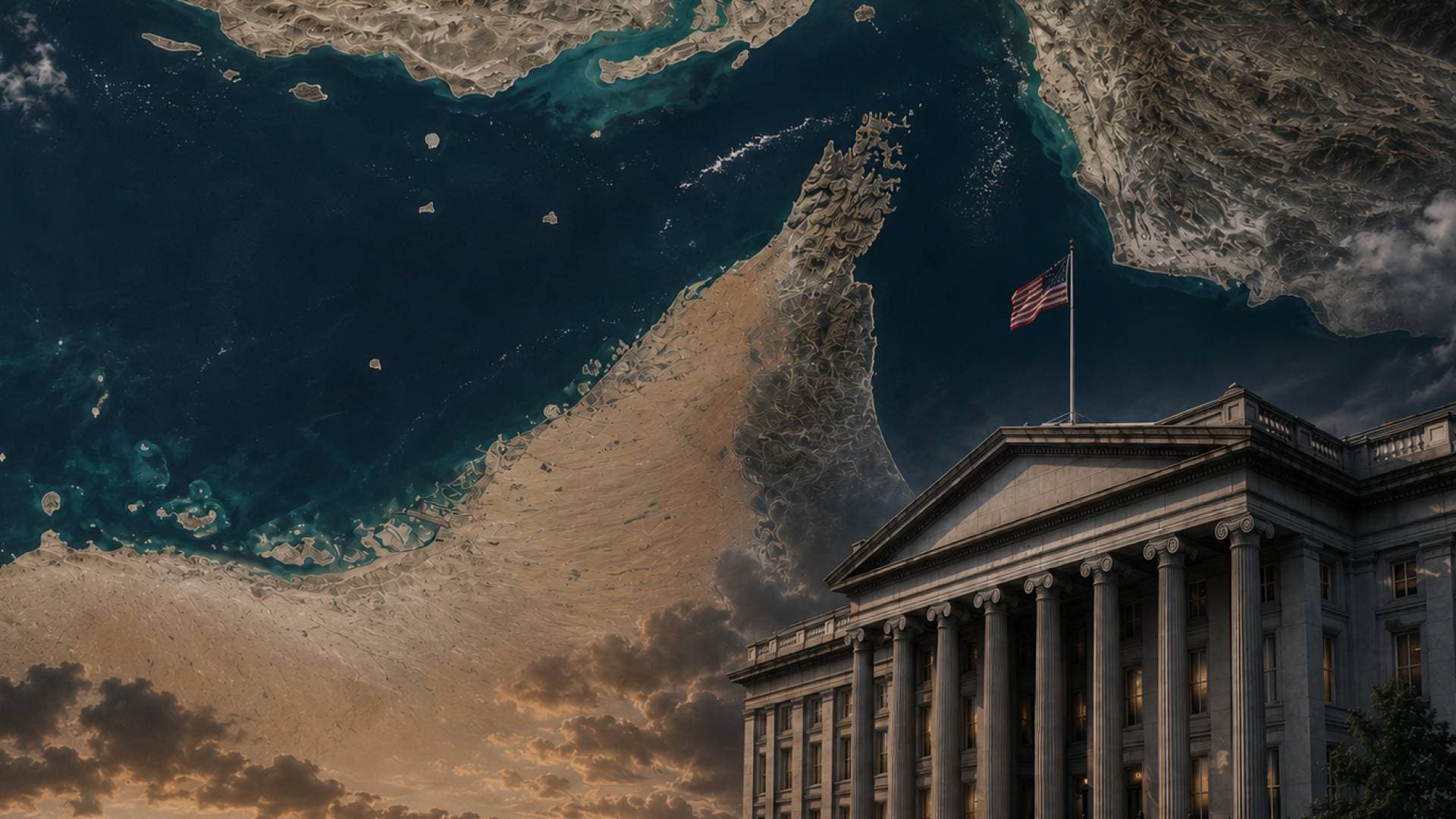 وزارة الخزانة الأمريكية: إضافة هيئة مضيق الخليج الفارسي إلى قائمة العقوبات