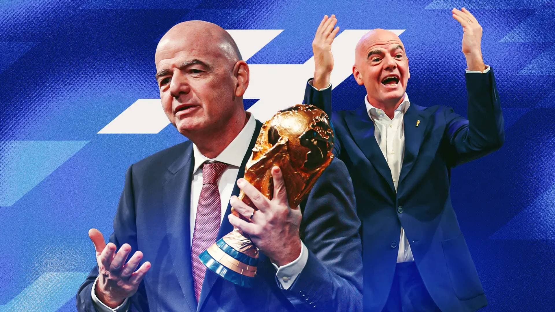 إنفانتينو يمازح الإيطاليين: ربما تتأهلون إذا وسعنا كأس العالم مجددا!