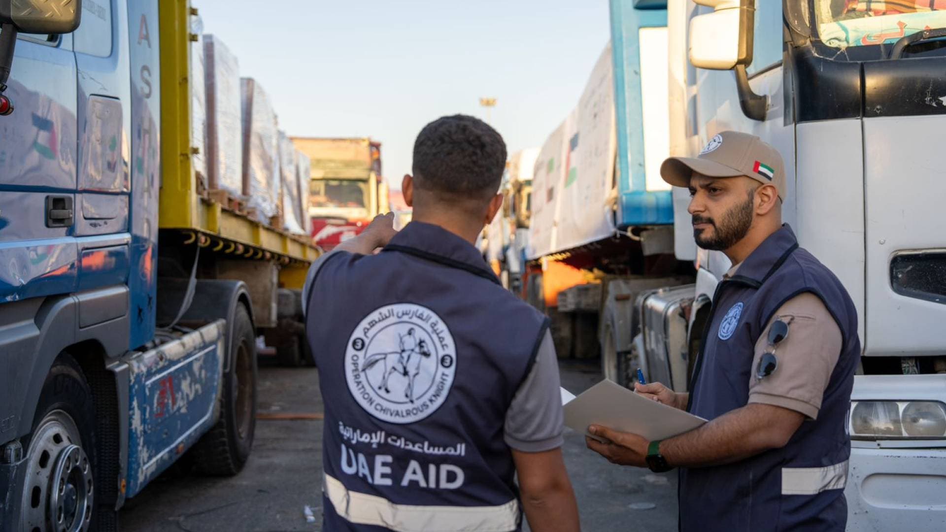 ثلاث قوافل إنسانية إماراتية جديدة إلى غزة خلال أسبوع.. دعم متواصل لمواجهة الأزمة الإنسانية بدعم من وكالة الإمارات للمساعدات الدولية