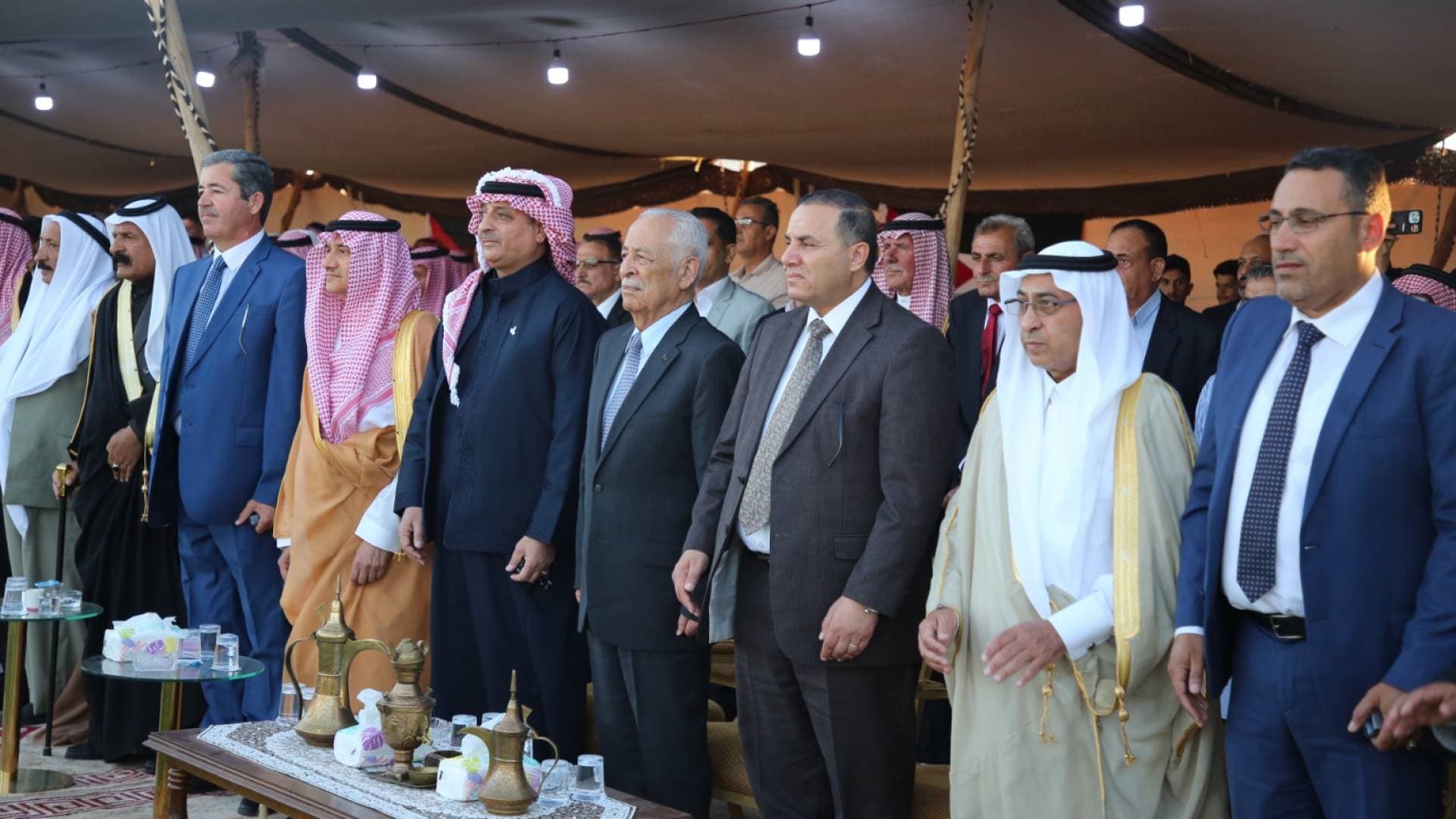 العيسوي يرعى احتفالا وطنيا بمناسبة الاستقلال الثمانين والأعياد الوطنية في البادية الشمالية