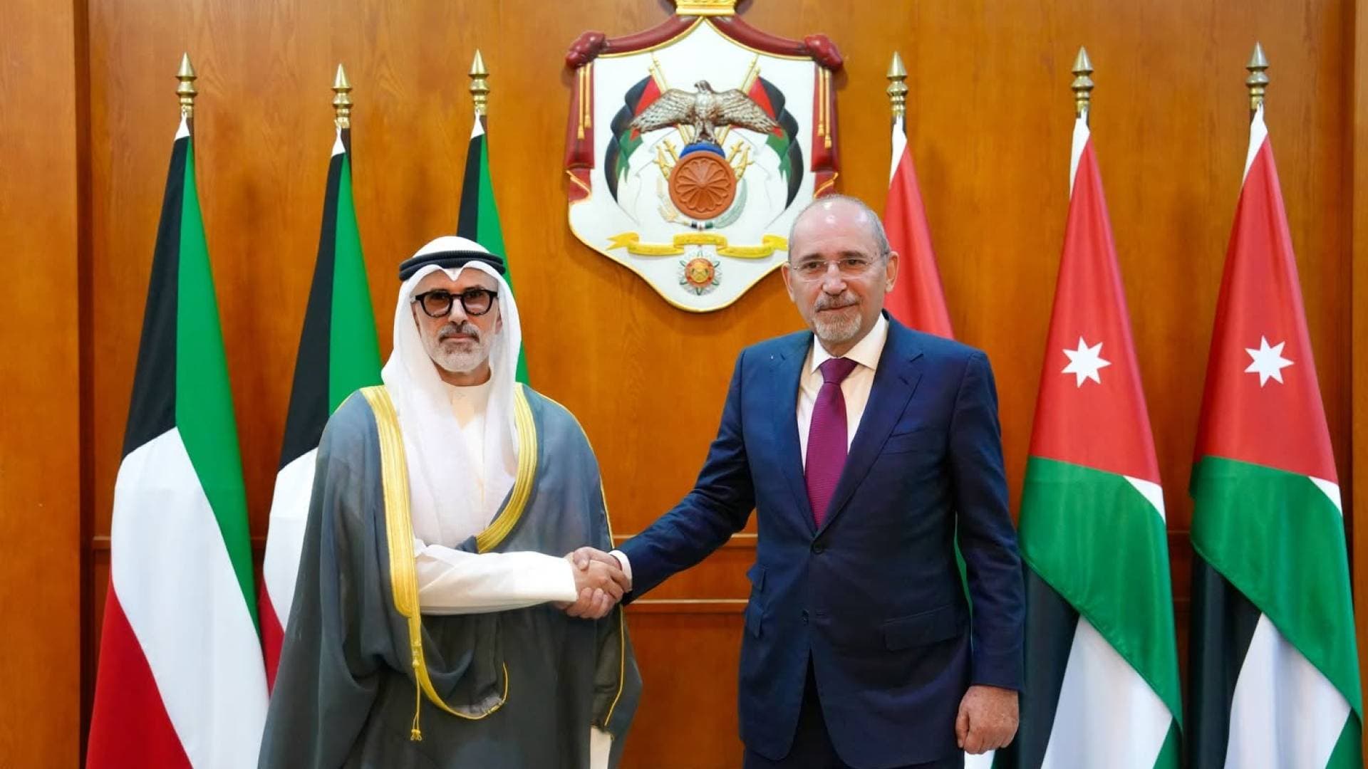 الصفدي يعقد مباحثات موسعة مع نظيره الكويتي في عمان