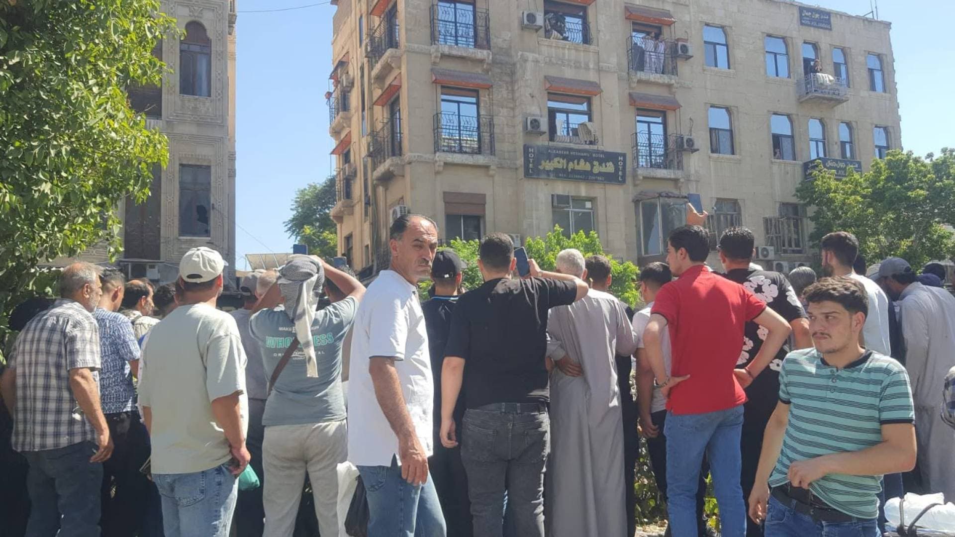 التلفزيون السوري: انفجار في منطقة الحجاز بمحيط القصر العدلي في دمشق - فيديو