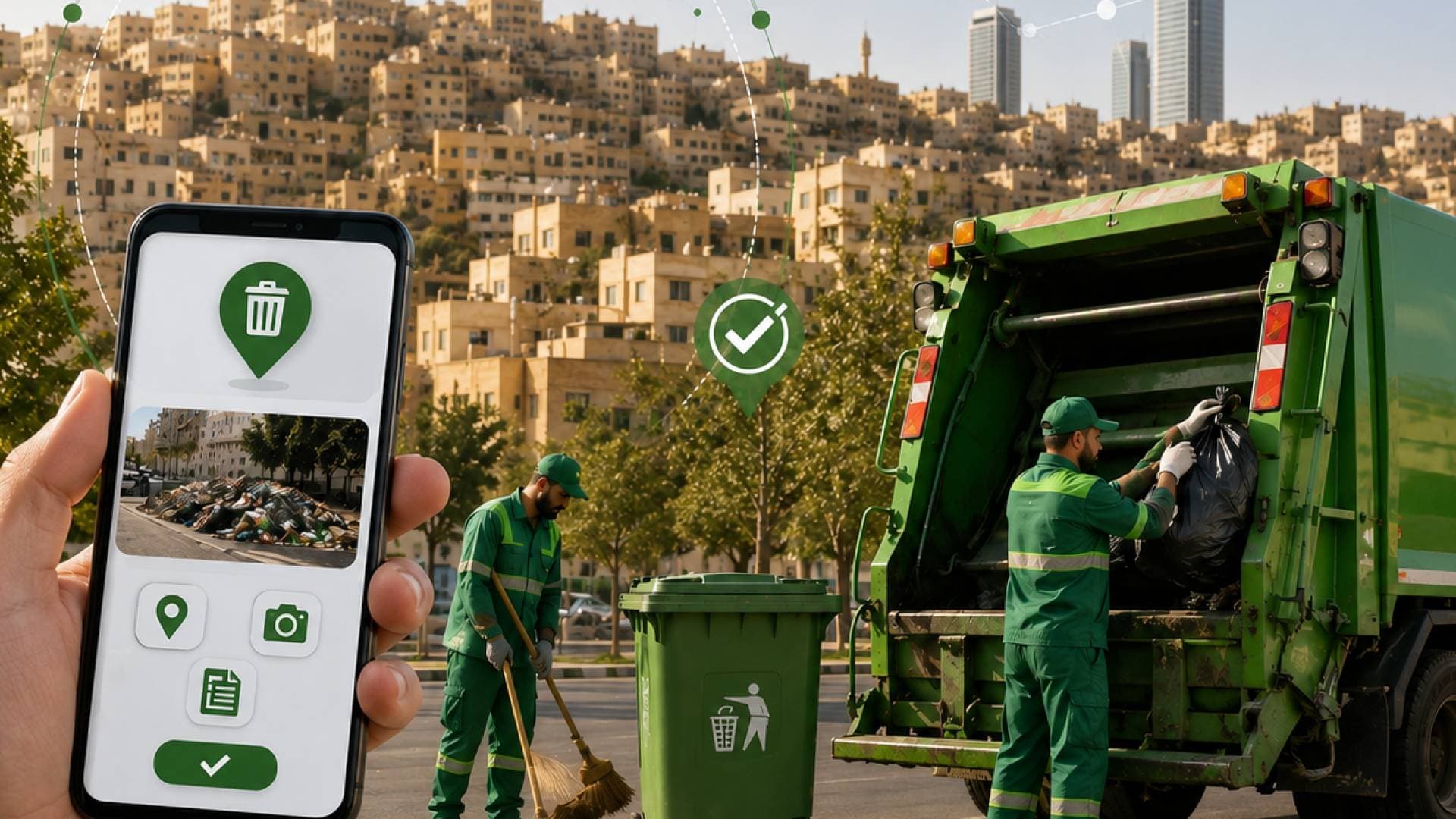 "رؤية عمان" تطلق نظاما متطورا لإدارة شكاوى النفايات والنظافة
