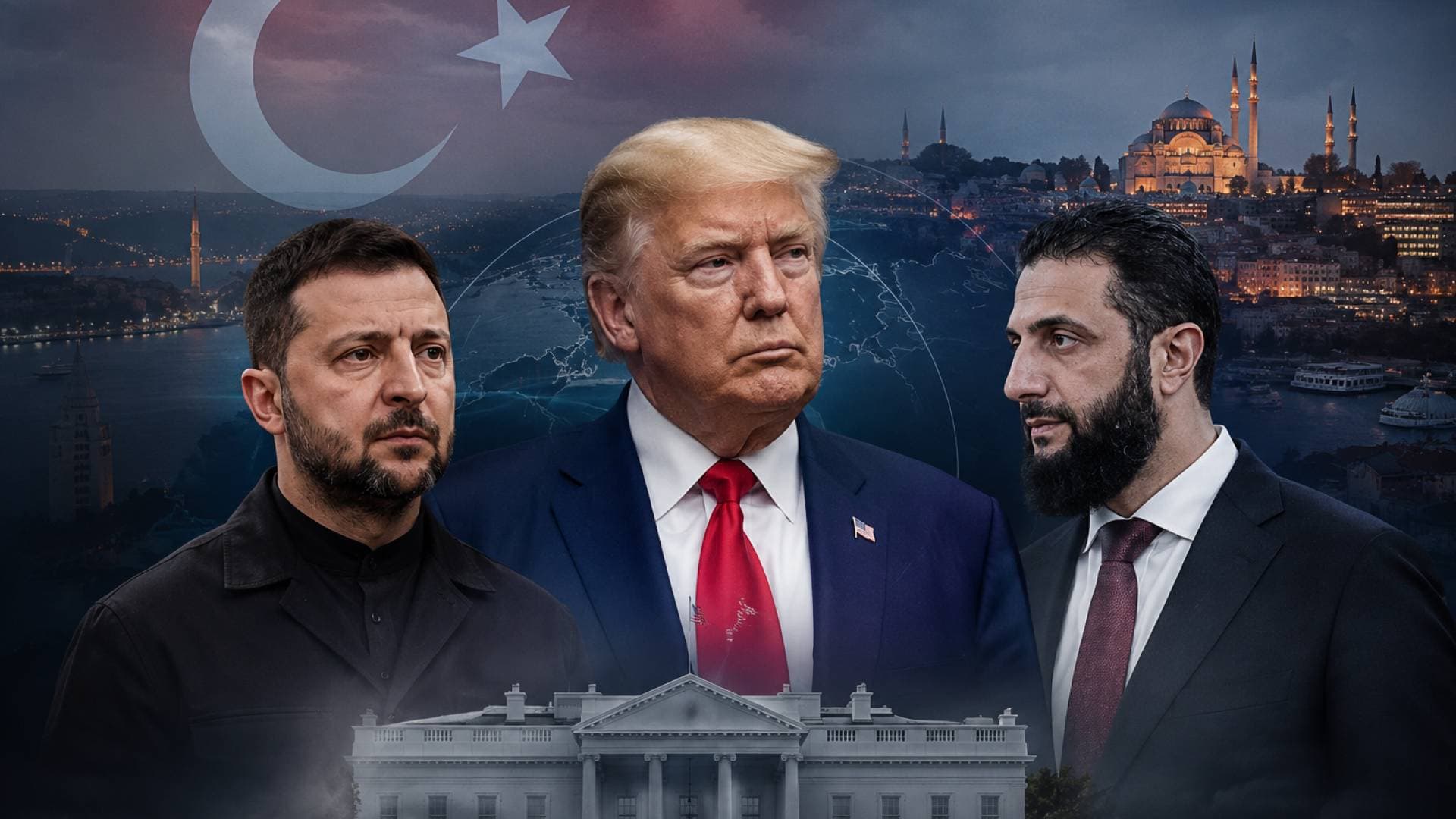 البيت الأبيض يعلن عن قمم ثنائية لـ ترمب مع زيلينسكي والشرع في أنقرة الأسبوع المقبل