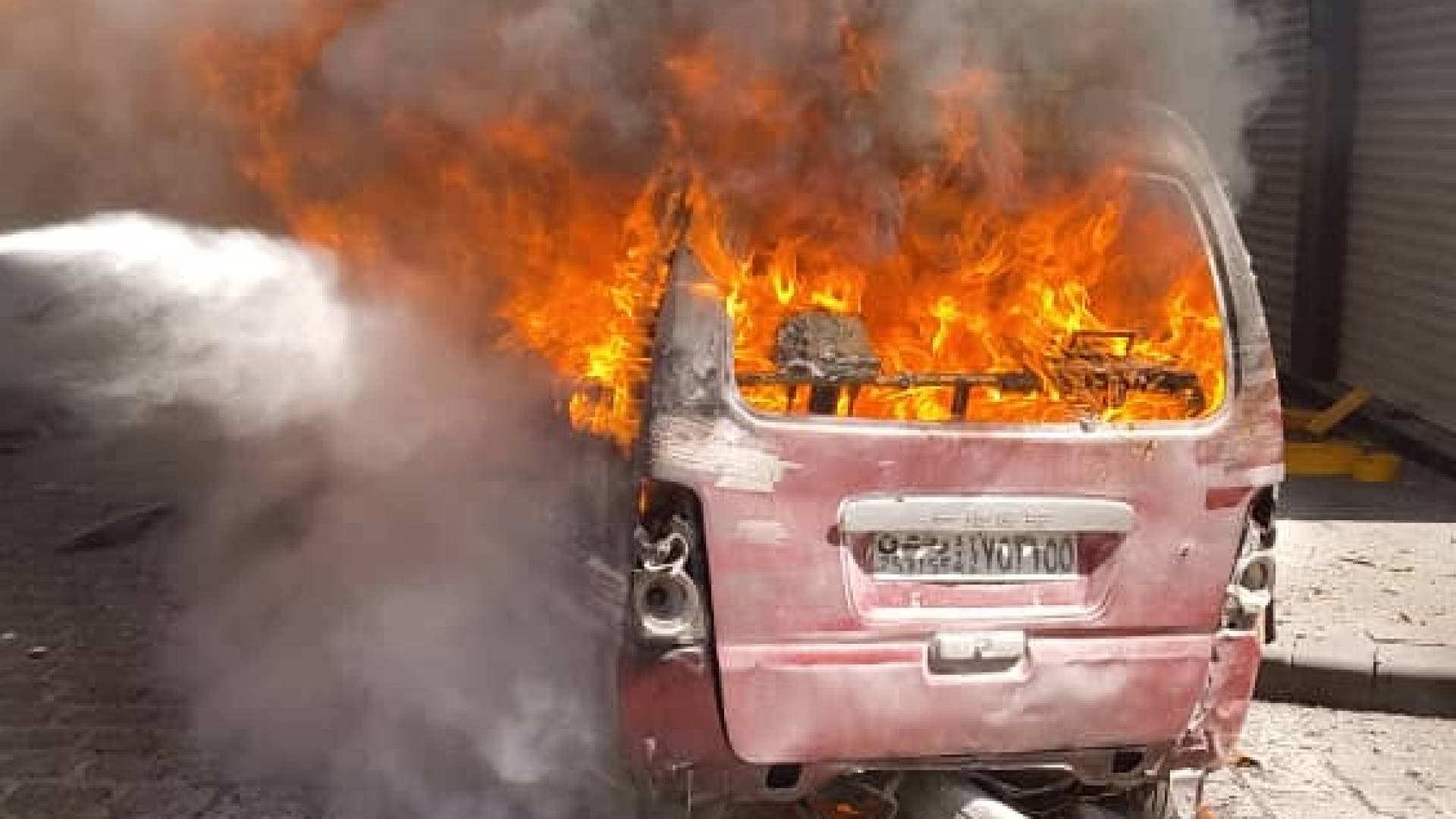 الداخلية السورية: 18إصابة بينهم 4 عناصر شرطة جراء الانفجارين في دمشق