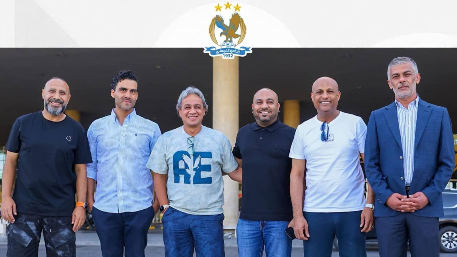 وصول الجهاز الفني الجديد لفريق الفيصلي إلى العاصمة عمان