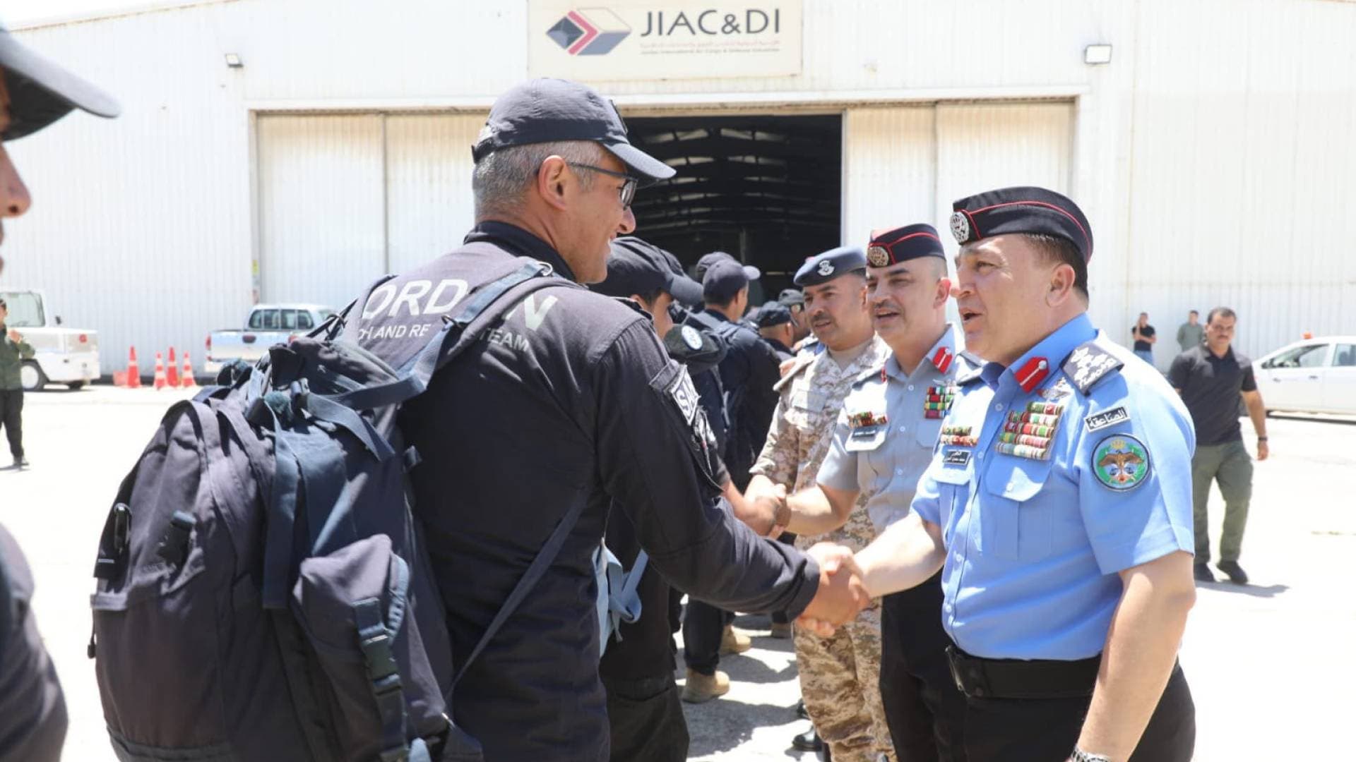 فريق البحث والإنقاذ الأردني الدولي يعود إلى أرض الوطن بعد إنجاز مهمته الإنسانية في فنزويلا