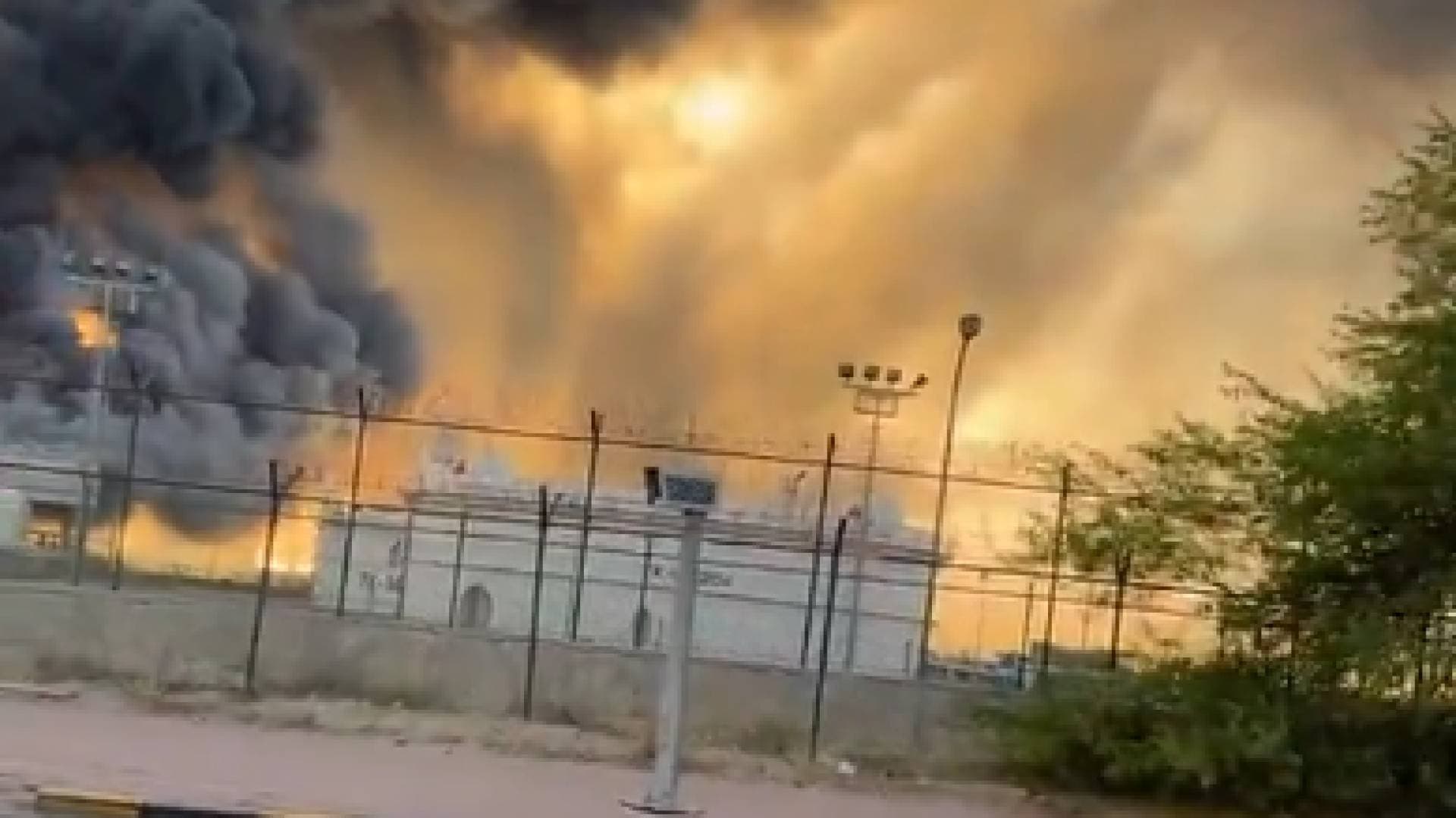 هل احترقت أكاديمية سعد العبدالله الأمنية في الكويت عقب القصف الإيراني؟