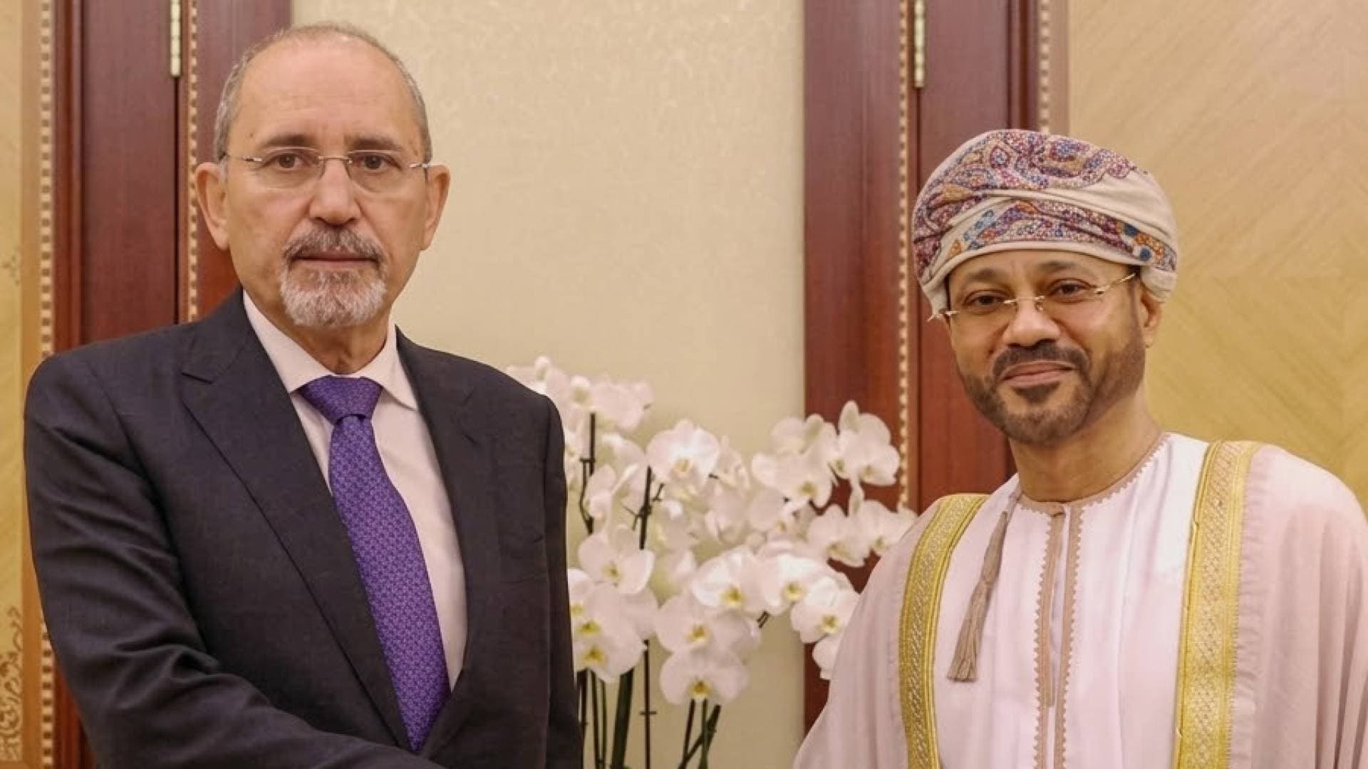 الصفدي والبوسعيدي يبحثان وقف التصعيد ويؤكدان أهمية صون أمن الملاحة بمضيق هرمز